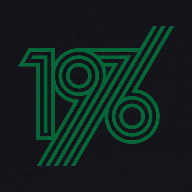 1976 style 70`s green line by VyacheslavKolb